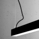 Lampa wisząca PINNE 90 czarna 3000K TH.048 Thoro