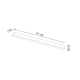 Plafon PINNE 117 czarny 3000K TH.078 Thoro