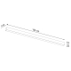 Plafon PINNE 150 biały 4000K TH.098 Thoro