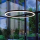 Żyrandol ODA 80 czarny LED 4000K TH.282 Thoro