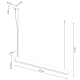 Lampa wisząca LYKKE 120 LED 3000K TH.322 Thoro