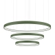 Żyrandol RIO 3 55/78/110 zielona oliwka LED 4000K TH.382 Thoro