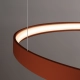 Żyrandol RIO 110 ochra czerwona LED 3000K TH.397 Thoro