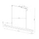Lampa wisząca BISCUIT mocca LED 3000K TH.562 Thoro
