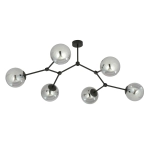 Lampa sufitowa  SPACE 6 BLACK/GRAFIT 1134/6 EMIBIG