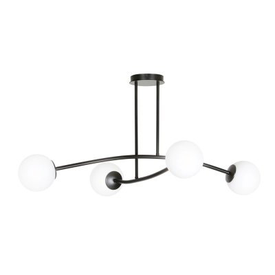 Lampa sufitowa  HALLDOR 4 BLACK 1024/4 EMIBIG