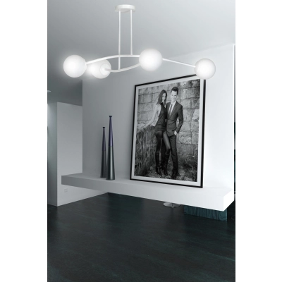 Lampa sufitowa  HALLDOR 4 WHITE 1025/4 EMIBIG