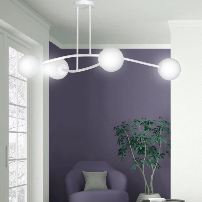 Lampa sufitowa  HALLDOR 4 WHITE 1025/4 EMIBIG