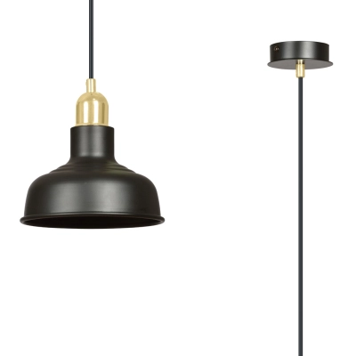 Lampa wisząca  IBOR 1 BLACK 1042/1 EMIBIG