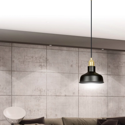 Lampa wisząca  IBOR 1 BLACK 1042/1 EMIBIG