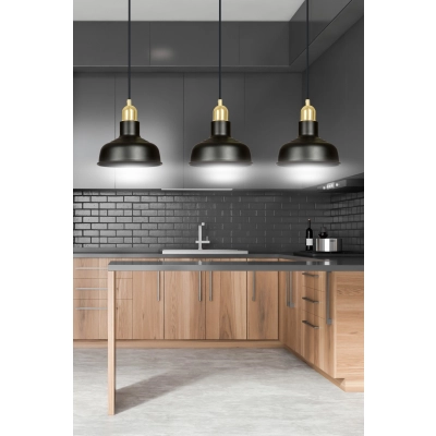 Lampa wisząca  IBOR 3 BLACK 1042/3 EMIBIG
