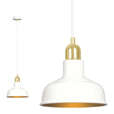 Lampa wisząca  IBOR 1 WHITE 1043/1 EMIBIG