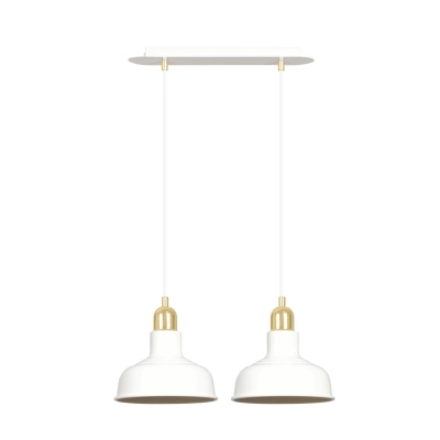 Lampa wisząca  IBOR 2 WHITE 1043/2 EMIBIG