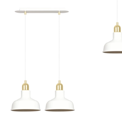 Lampa wisząca  IBOR 2 WHITE 1043/2 EMIBIG