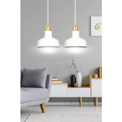 Lampa wisząca  IBOR 2 WHITE 1043/2 EMIBIG