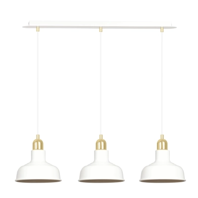 Lampa wisząca  IBOR 3 WHITE 1043/3 EMIBIG