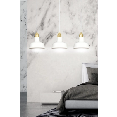 Lampa wisząca  IBOR 3 WHITE 1043/3 EMIBIG