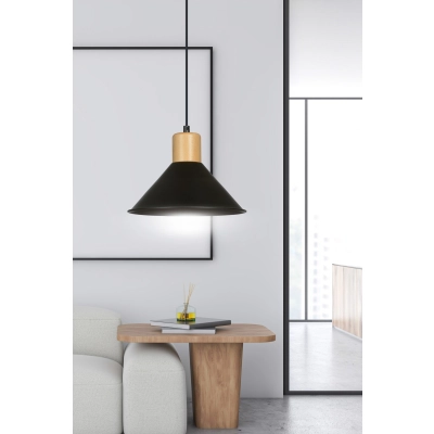 Lampa wisząca  ROWEN 1 BLACK 1044/1 EMIBIG