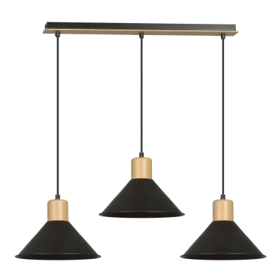 Lampa wisząca  ROWEN 3 BLACK 1044/3 EMIBIG
