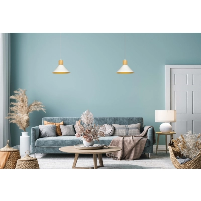 Lampa wisząca  ROWEN 1 WHITE 1045/1 EMIBIG