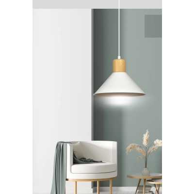 Lampa wisząca  ROWEN 1 WHITE 1045/1 EMIBIG