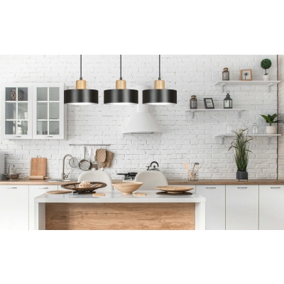 Lampa wisząca  TORIN 3 BLACK 1046/3 EMIBIG