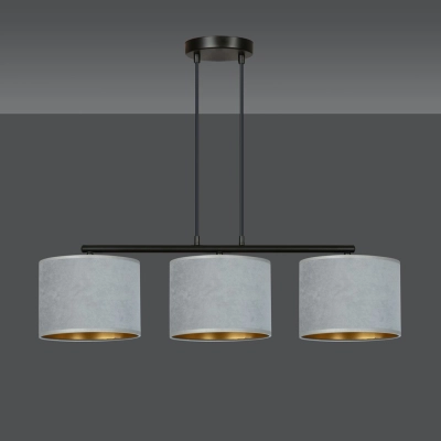 Lampa wisząca HILDE 3 BL GRAY 1050/3 EMIBIG