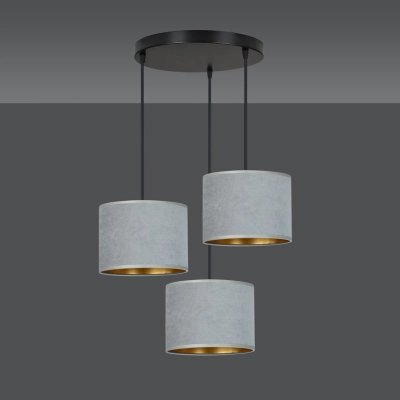 Lampa wisząca HILDE 3 BL PREMIUM GRAY 1050/3PREM EMIBIG