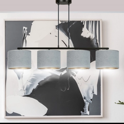 Lampa wisząca HILDE 4 BL GRAY 1050/4 EMIBIG