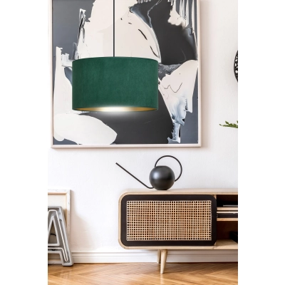 Lampa wisząca HILDE 1 BL GREEN 1051/1 EMIBIG