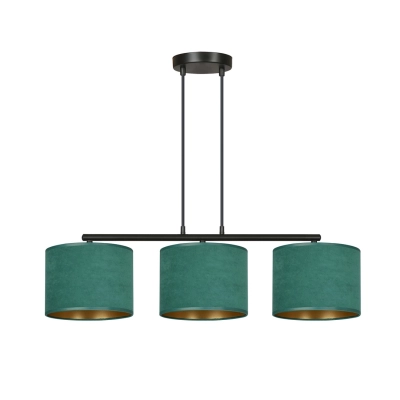 Lampa wisząca HILDE 3 BL GREEN 1051/3 EMIBIG