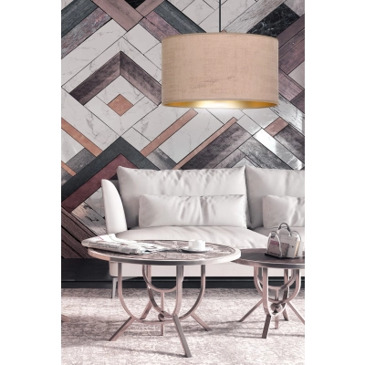 Lampa wisząca HILDE 1 BL ROSE 1053/1 EMIBIG