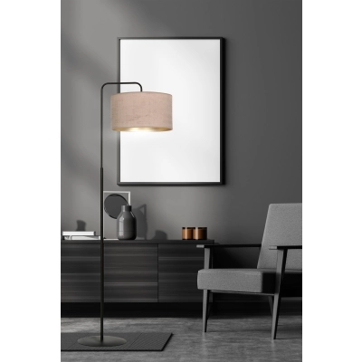 Lampa podłogowa HILDE LP1 BL ROSE 1053/LP1 EMIBIG