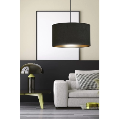 Lampa wisząca HILDE 1 BL BLACK 1054/1 EMIBIG