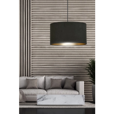 Lampa wisząca HILDE 1 BL BLACK 1054/1 EMIBIG