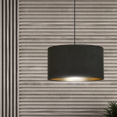 Lampa wisząca HILDE 1 BL BLACK 1054/1 EMIBIG