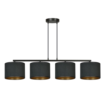 Lampa wisząca HILDE 4 BL BLACK 1054/4 EMIBIG