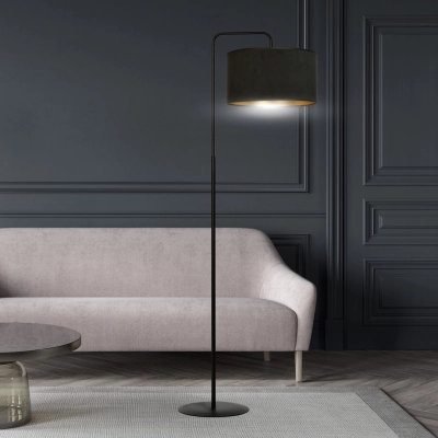 Lampa podłogowa HILDE LP1 BL BLACK 1054/LP1 EMIBIG
