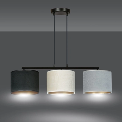 Lampa wisząca HILDE 3 BL MIX 1055/3 EMIBIG