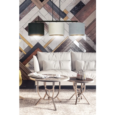 Lampa wisząca HILDE 3 BL MIX 1055/3 EMIBIG