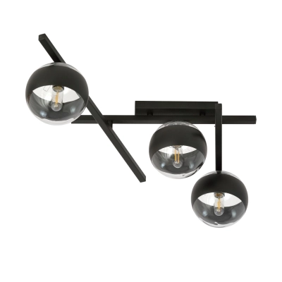 Lampa sufitowa  SMART 3 BLACK/STRIPE 1105/3 EMIBIG
