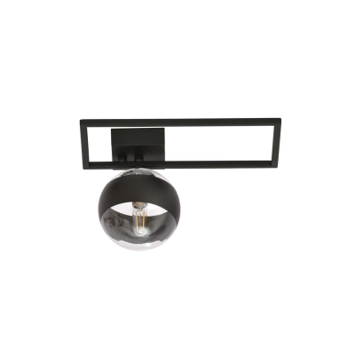 Lampa sufitowa  IMAGO 1D BLACK/STRIPE 1132/1D EMIBIG