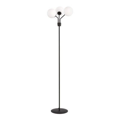 Lampa podłogowa NOVA LP3 BLACK/OPAL 1138/LP3 EMIBIG