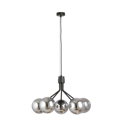 Lampa wisząca NOVA 5 BLACK/GRAFIT 1140/5 EMIBIG
