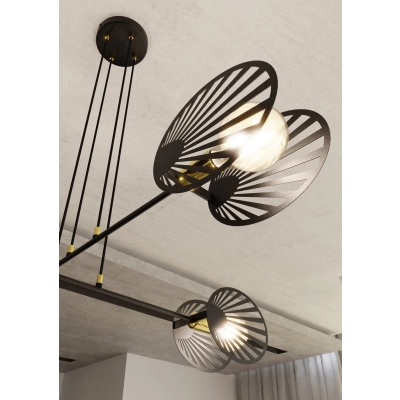Lampa wisząca PLAYA 4 BLACK  1146/4 EMIBIG
