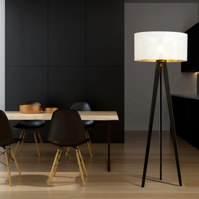 Lampa podłogowa ASTON LP1 WHITE/GOLD  1147/LP1 EMIBIG
