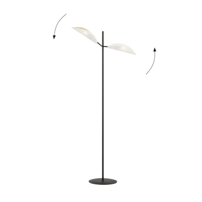 Lampa podłogowa VENE LP2 WHITE/GOLD 1159/LP2 EMIBIG