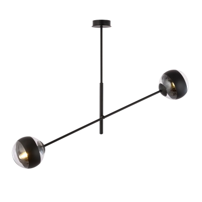 Żyrandol LINEAR 2 BLACK/STRIPE 1168/2 EMIBIG