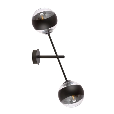 Kinkiet LINEAR K2 BLACK/STRIPE 1168/K2 EMIBIG
