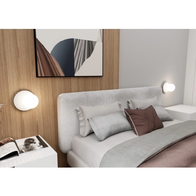 Kinkiet OSLO K1 WHITE/OPAL 1189/K1 EMIBIG